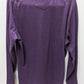 Robert Graham Men's Purple Quarter-Zip Pullover Sweater