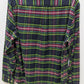 NN07 No Nationality Dark Green Plaid Button-Down Flannel Shirt