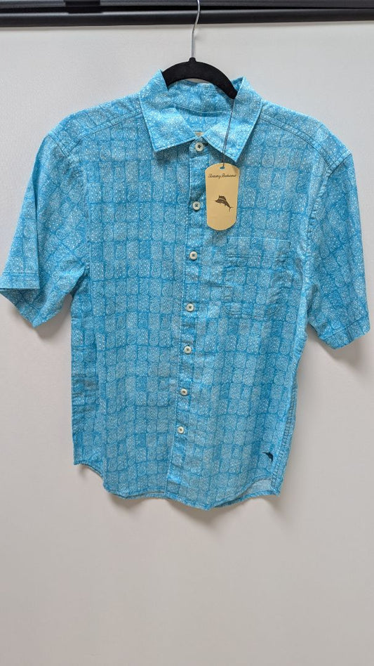 Tommy Bahama Tropical Turquoise Button-Down Shirt
