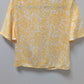 Loft Outlet Yellow/White Floral Cropped Blouse