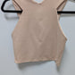 H&M Taupe V-Cut Crop Top