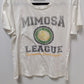 Prince Peter Collection White "Mimosa League" T-Shirt