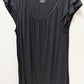Alfani Intimates Essentials Black Short-Sleeve Nightgown