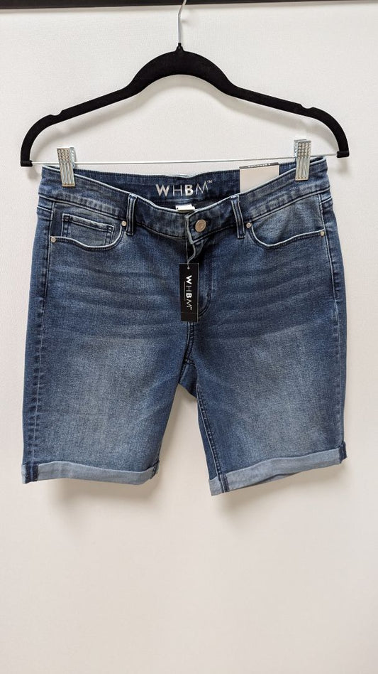 WHBM Banyan Vintage 9" Bermuda Denim Shorts