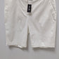 WHBM White 10" Bermuda Shorts