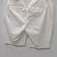 WHBM White 10" Bermuda Shorts