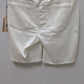 NYDJ Optic White Ella Denim Shorts with Slits