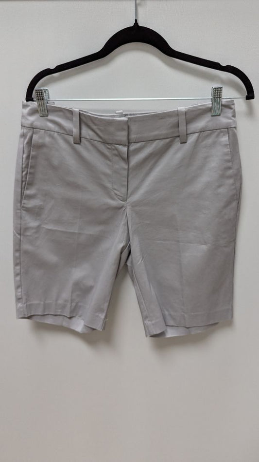 Ann Taylor Grey 10" Bermuda Shorts