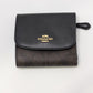 Coach Black/Brown Trifold CE930 Imaa8 Wallet