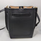 Michael Kors Black Leather SM Bucket Bag MSGR Purse