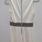 Bebe Ivory Embellished Cage Cocktail Dress