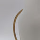 Vince Camuto Gold/Red Crystal-End Open Bangle Bracelet