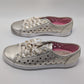 Keds x Kate Spade Silver Heart Kickstart Sneakers