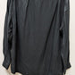 claiborne Black Long-Sleeve Linen Button-Down Blouse