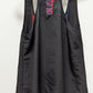 central park west Black/Red/Blue Abstract Sleeveless Blouse