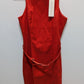 French Connection Sierra Orange Belted Dress