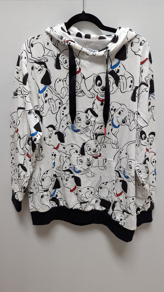 Disney Loungefly White "100 Dalmations" Graphic Hoodie