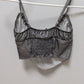 Urban Outfitters Silver Shimmer Crop Top