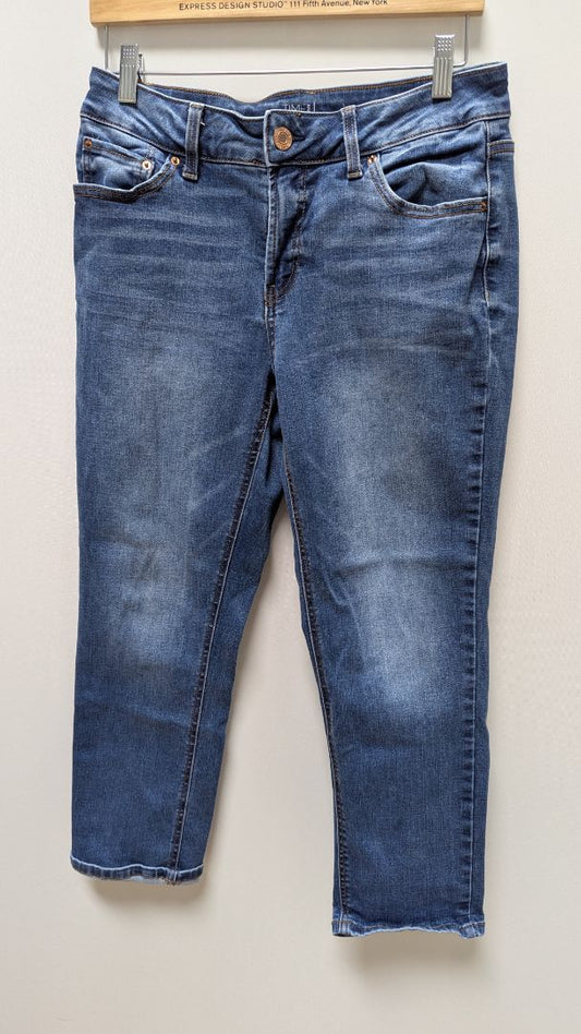 Time and Tru Dark Wash Straight Jeans