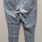 Old Navy Light Wash Mid-Rise Super Skinny Ankle Jeans