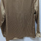 K Arnold Gold/Black Metallic Striped Long-Sleeve Blouse