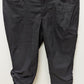 Eddie Bauer Black Drawstring Cargo Capri Pants