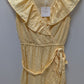 Lauren Conrad Yellow Lace Flared Dress