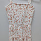 Jessica Simpson White/Pink Floral Ruched Summer Dress