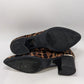 Nine West Brown/Black Animal Print Faux-Fur Boots