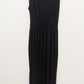 Lascana Venus Black Spring-Strap Empire Maxi Dress