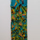 INC Turquoise Tropical Garden Casual Maxi Dress