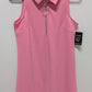 Boston Proper Pink Half-Zip Sleeveless Shift Dress