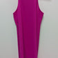 Boston Proper Hot Pink Halter-Neck Shift Dress