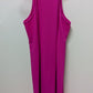Boston Proper Hot Pink Halter-Neck Shift Dress