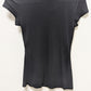 INC Deep Black Short-Sleeve Ribbed Knit T-Shirt