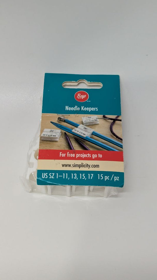 Boye White Multi-Size Need Keepers (15PC)