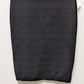 La Cite Black Bandage Midi Skirt