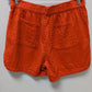 Old Navy Orange Textured Cotton Blouse & Shorts Set