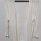 NY & CO White Long Sleeve Knit Cardigan