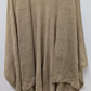Bronze Shimmer Knit Kaftan Wrap Scarf