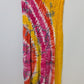 Ucho Bali Orange/Pink Tie-Dye Halter-Neck Dress