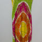 Ucho Bali Green/Yellow/Orange Tie-Dye Halter-Neck Dress