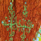 Ucho Bali Green/Yellow/Orange Tie-Dye Halter-Neck Dress