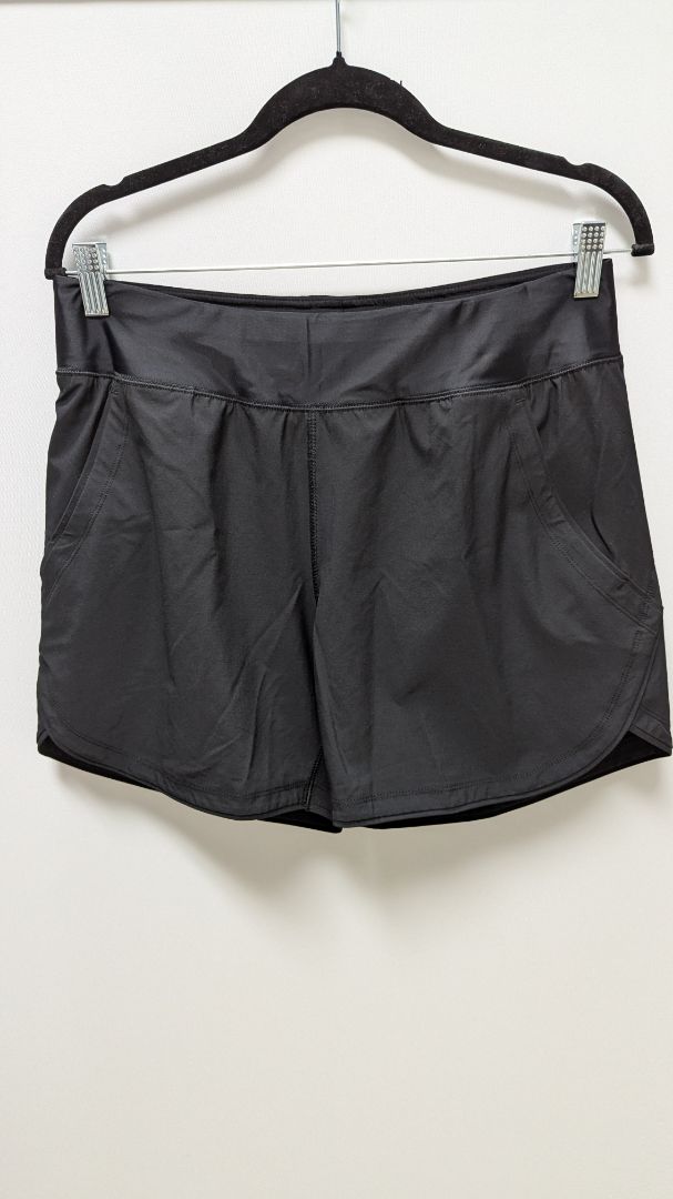 Lands' End Black Swim Shorts (6)