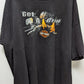 Harley Davidson Black "Get a Grip" Graphic T-Shirt