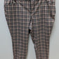 Torrid Tan Plaid Double-Knit Ankle Skinny Pants