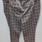 Torrid Tan Plaid Double-Knit Ankle Skinny Pants