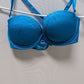 Wonderbra Ocean Blue Textured Push-Up Bra