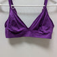 Playtex Purple Satin-Trim Bralette (36B)