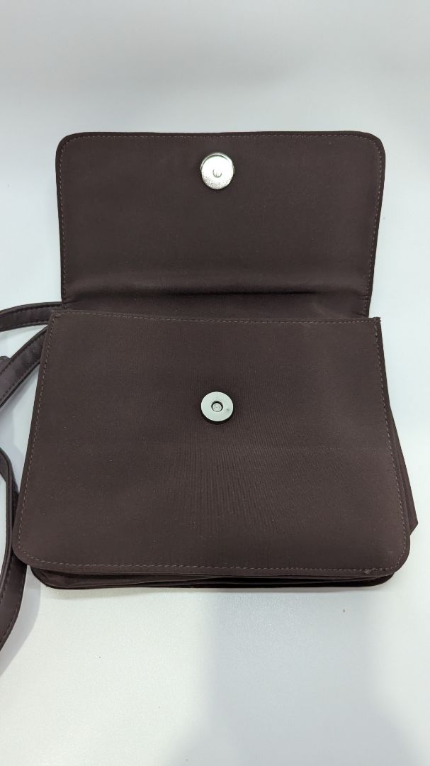 Nine West Brown Crossbody Wallet Purse